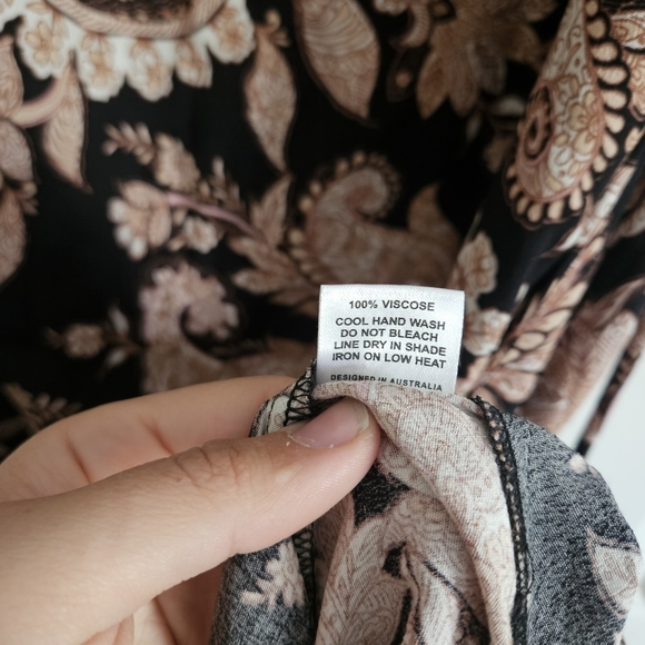 Kivari Pink Black Crew Neck Sundress Anthropologie - Picture 10 of 10